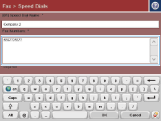 Keyboard screen graphic